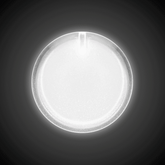White LED Badge